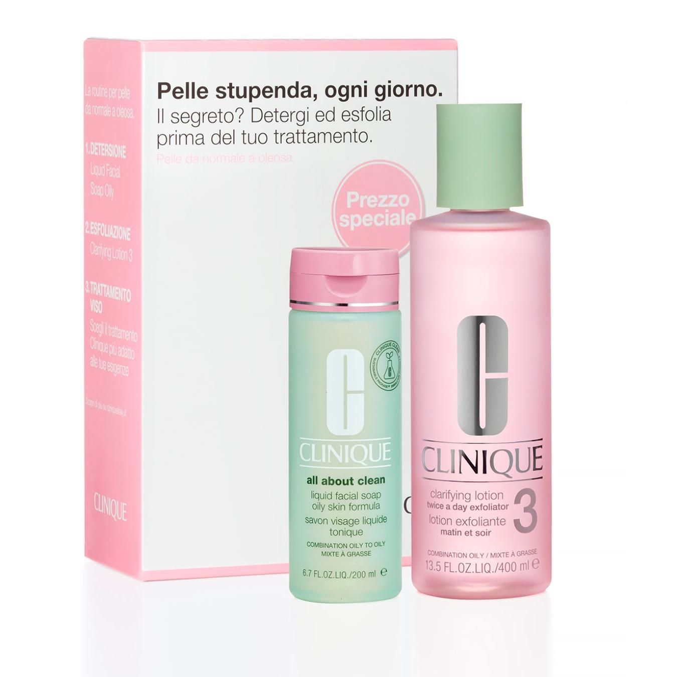 Cofanetto Clarifying Lotion 3