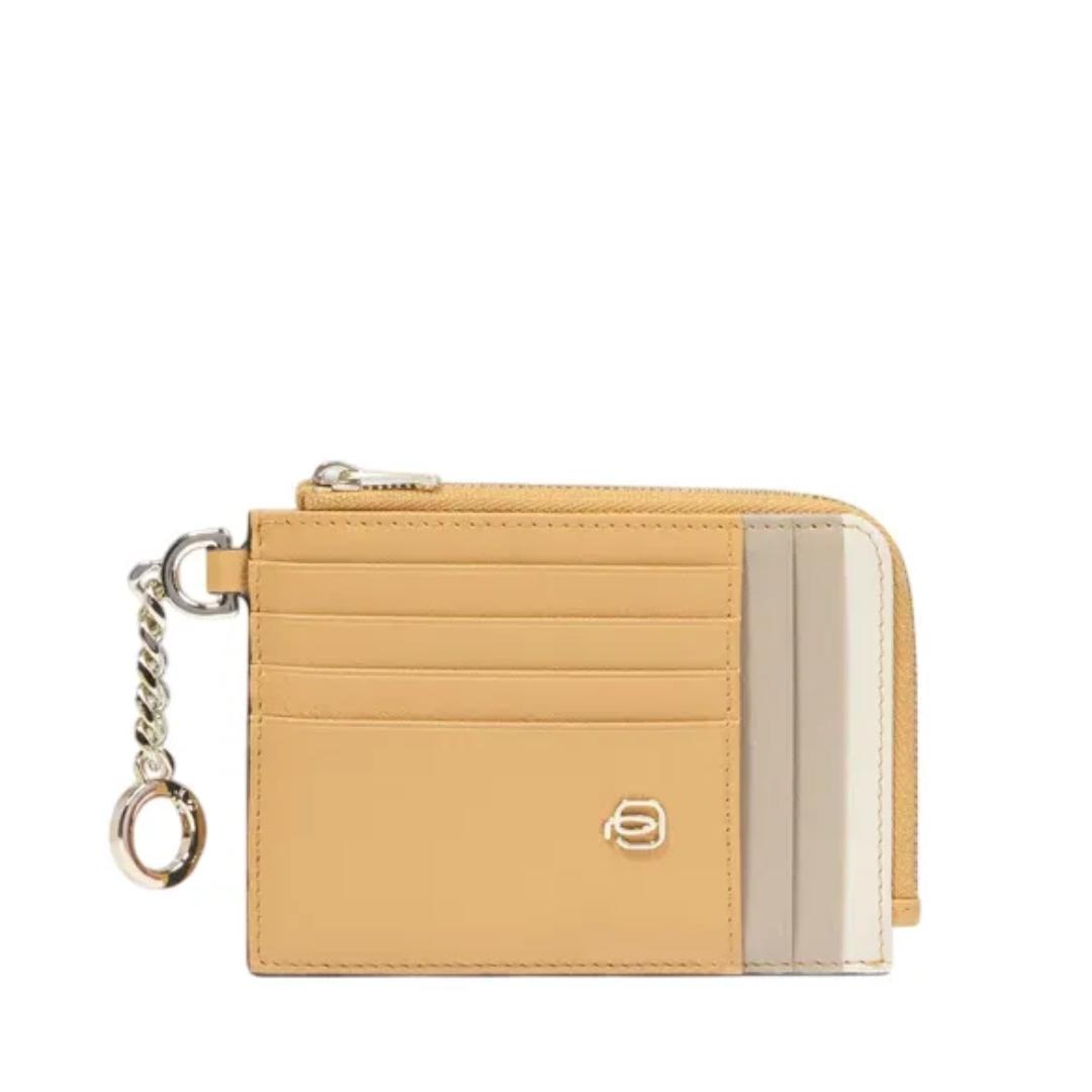 Bustina Porta Carte di Credito con Porta Chiavi Circle