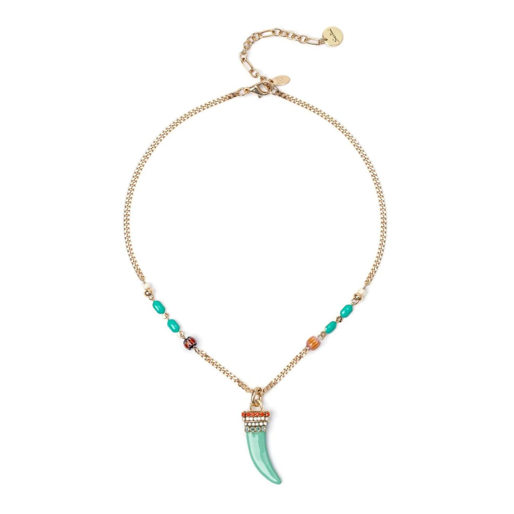 Collana Corta Groumette e Cornetto Partenope