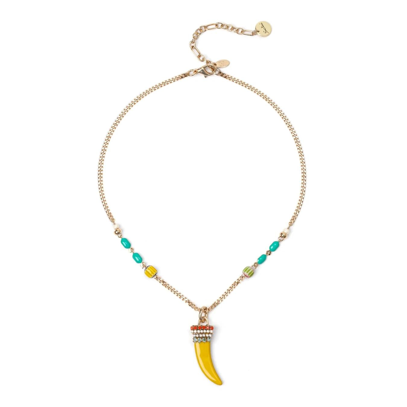 Collana Corta Groumette e Cornetto Partenope