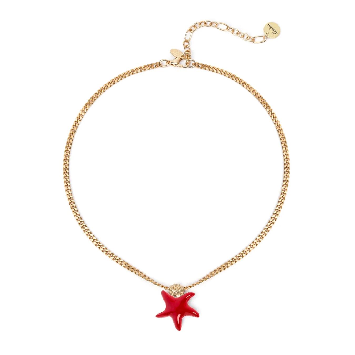 Collana Corta Groumette e Stella Marina Partenope