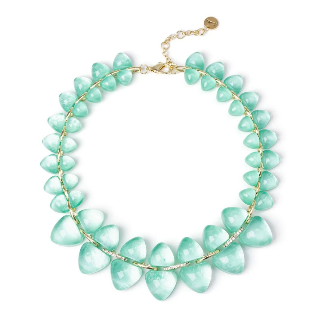 Collana Corta con Gemme a Due Dimensioni Pupa