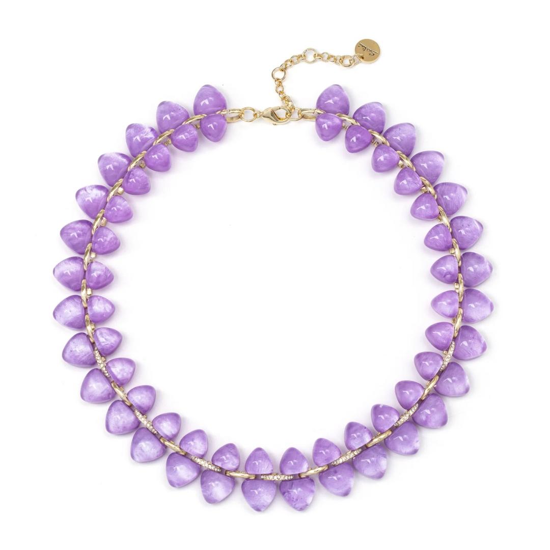 Collana corta con duplice filo Cocoon