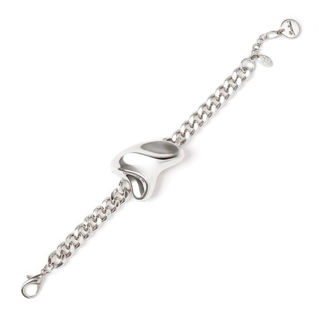 Bracciale Groumette e Charm Creativo Amaranta