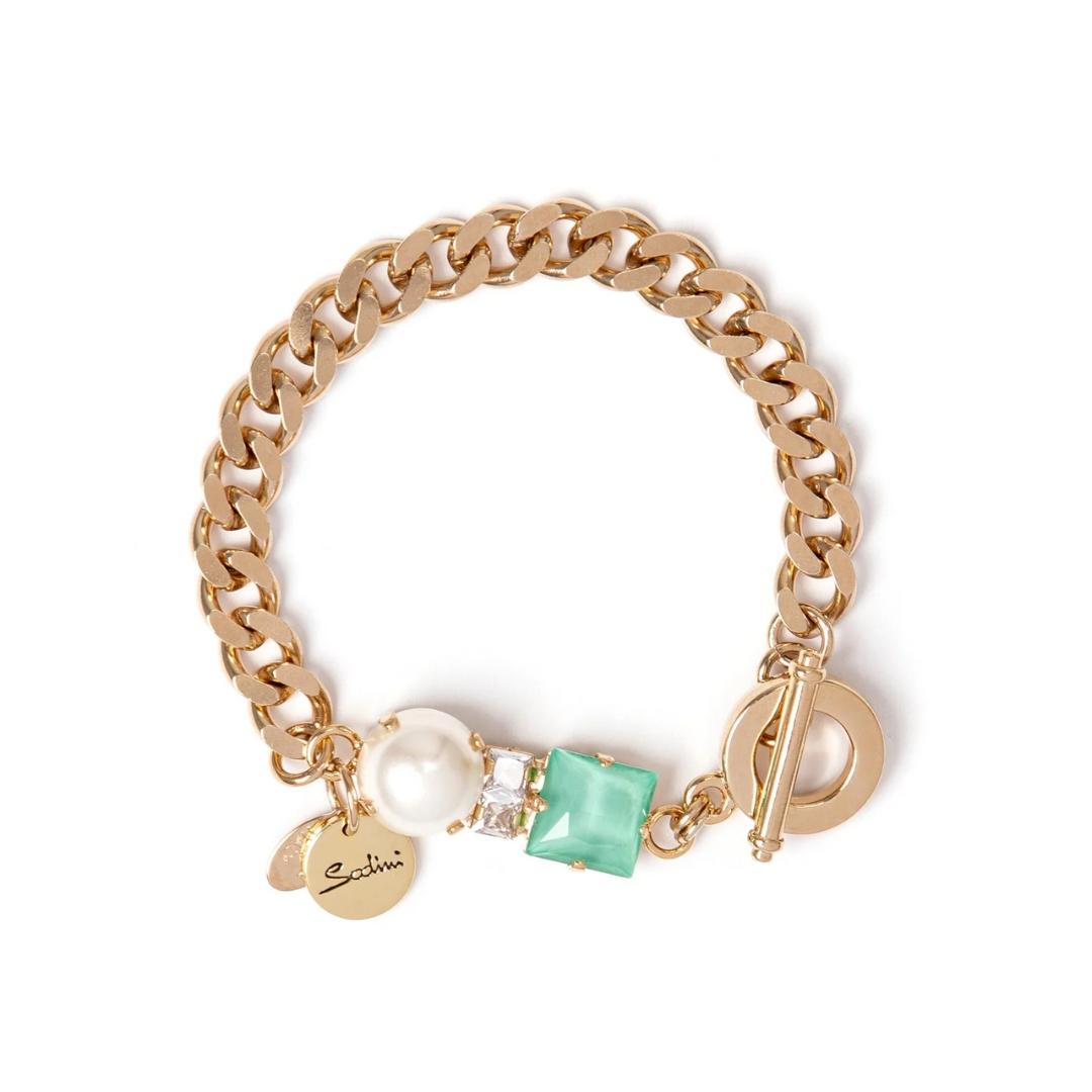 Bracciale Groumette e Charm Sirens
