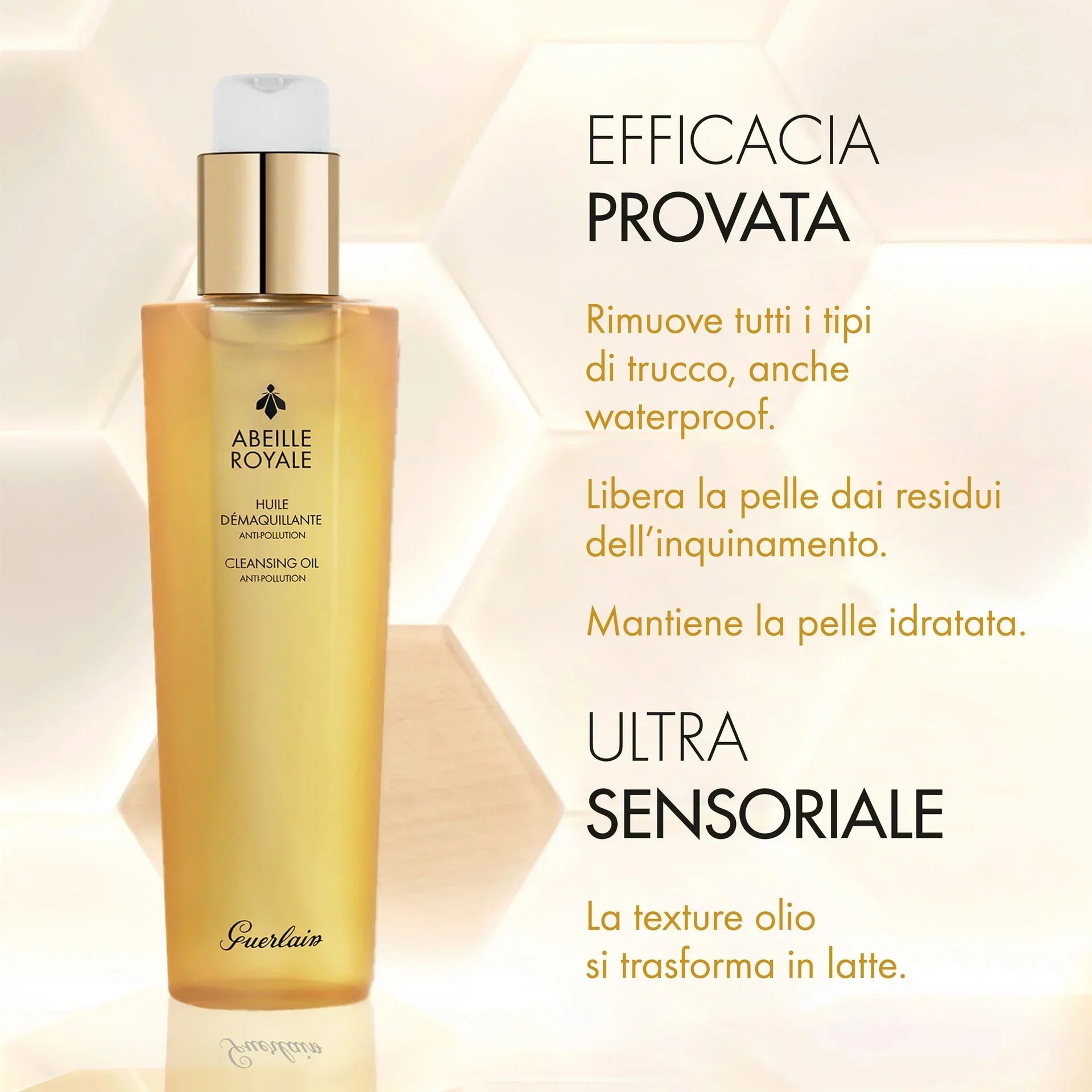 Abeille Royale Huile Démaquillante Anti-Pollution