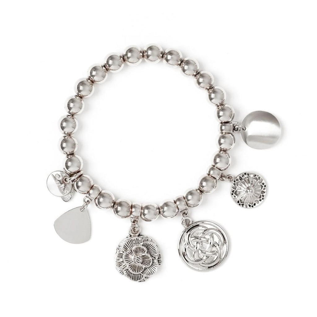 Bracciale Elastico Boule e Pendenti Amaranta