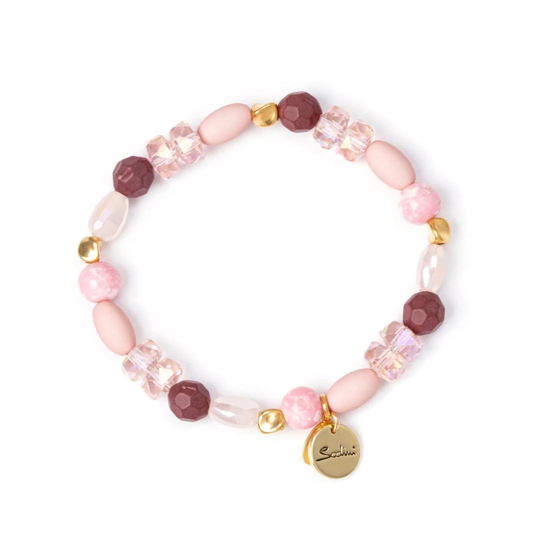 Bracciale Elastico Perline, Olivine e Sfere Sleeping Satellite