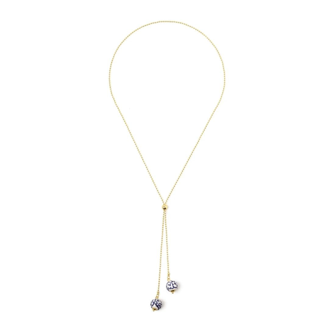 Collana Mini Boule e Due Sfere Jasmine