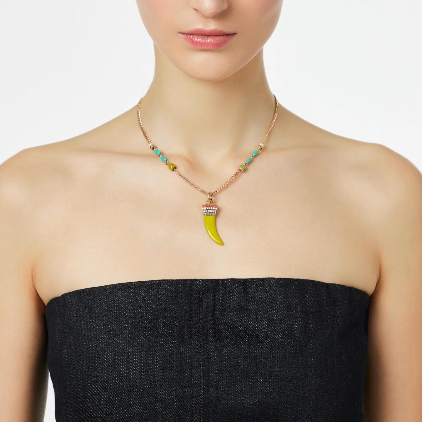 Collana Corta Groumette e Cornetto Partenope