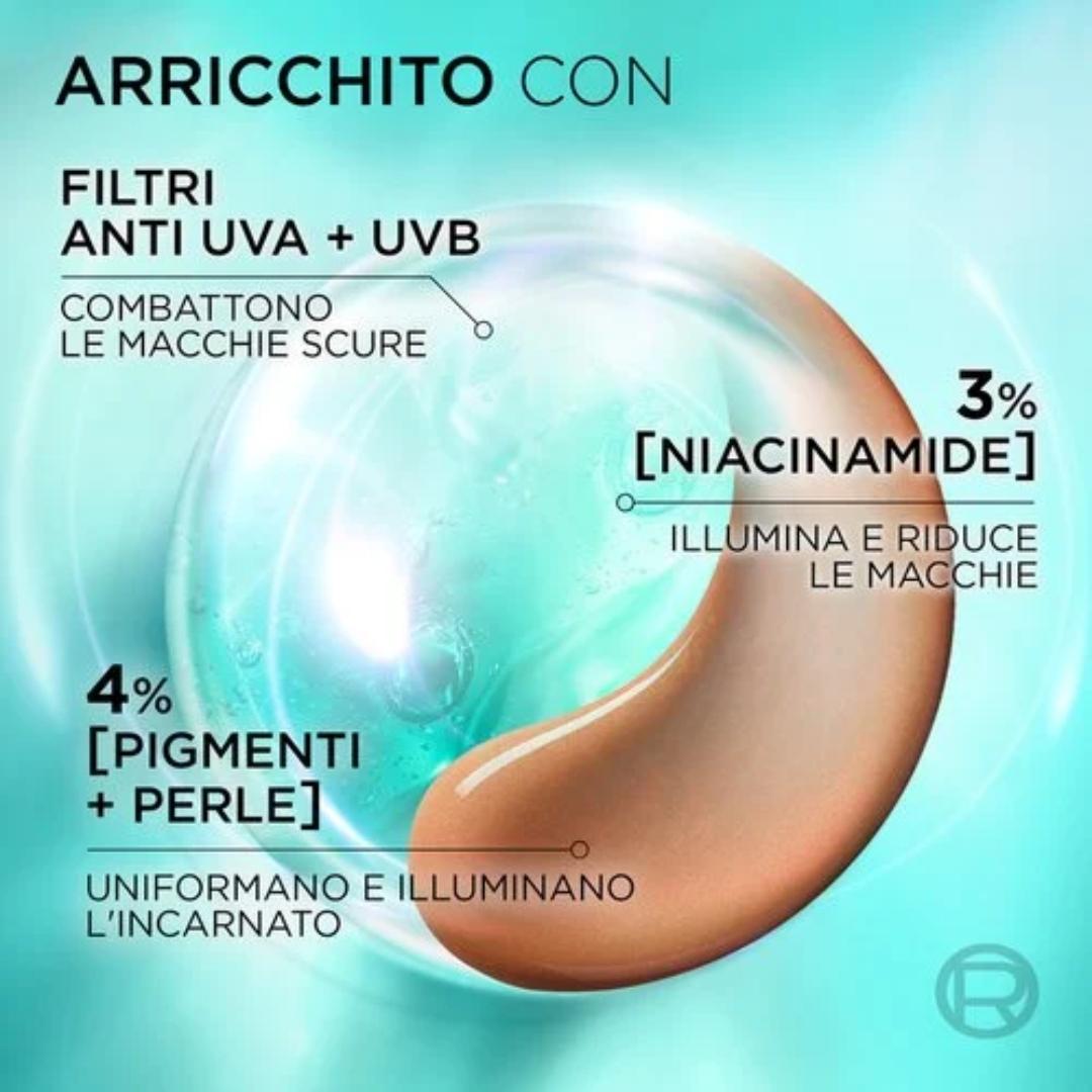 Fluido UV Anti-Macchie SPF 50+  Bright Reveal