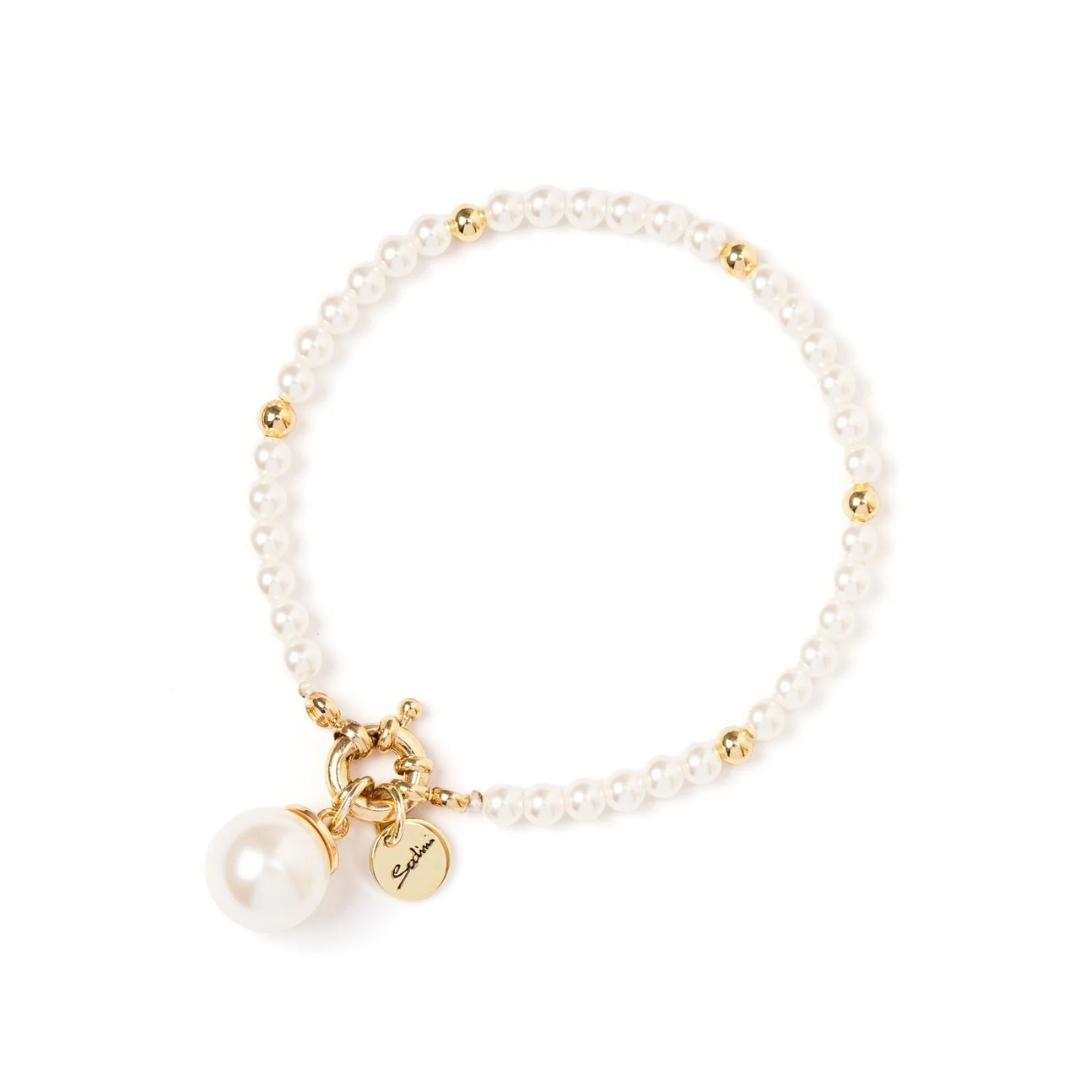 Bracciale con Perla Pendente Confettis