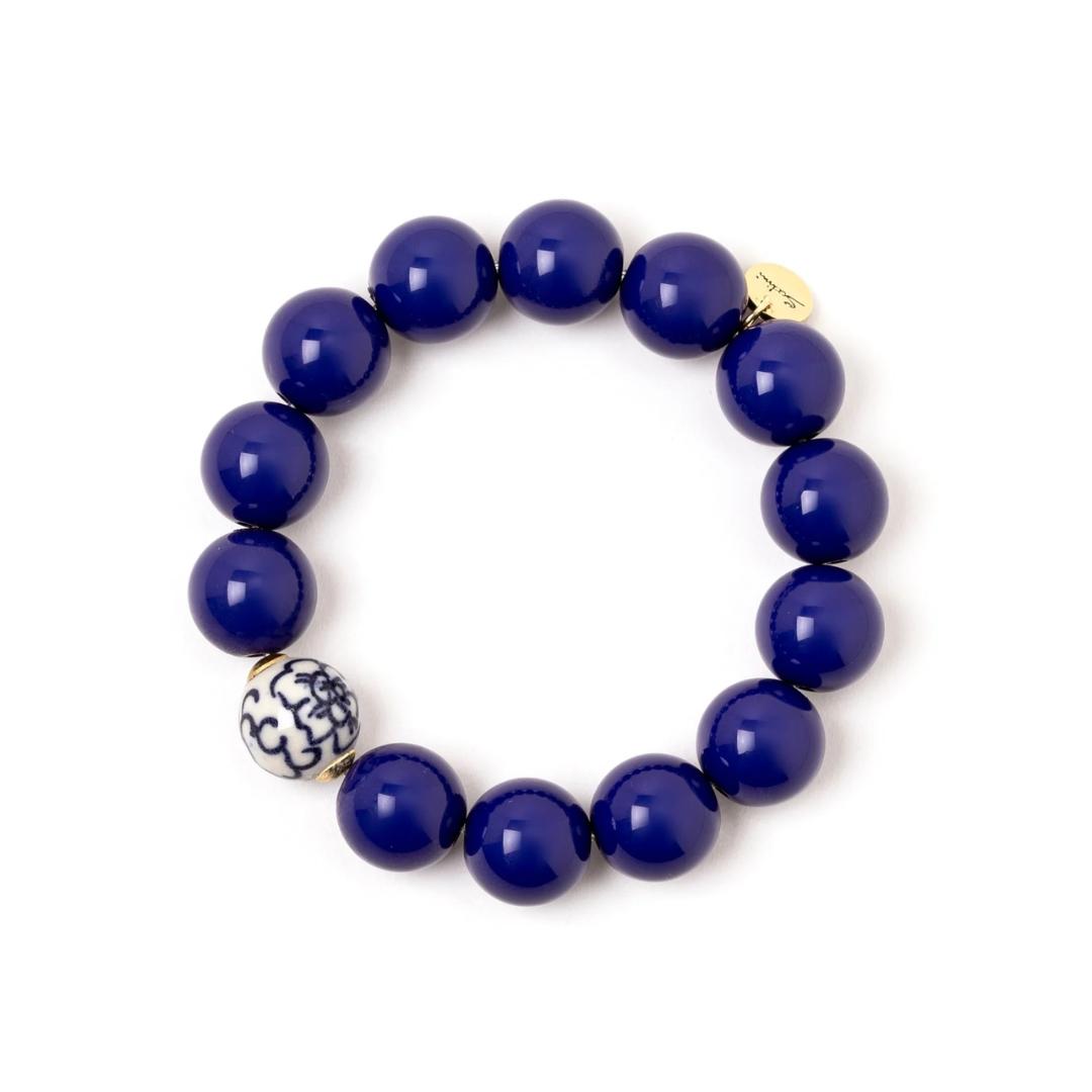 Bracciale Elastico Boule Cromatiche e Sfera Jasmine